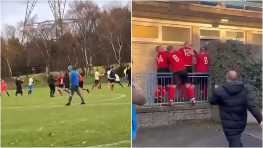 Γροθιές στο γήπεδο και ξυλοδαρμός στα αποδυτήρια σε ερασιτεχνικό αγώνα στο Μπέλφαστ