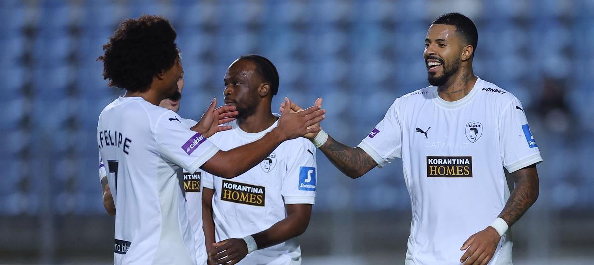 Η Πάφος έριξε τεσσάρα στον Ακρίτα, διατηρήθηκε στην κορυφή και σκέφτεται Γιουβέντους