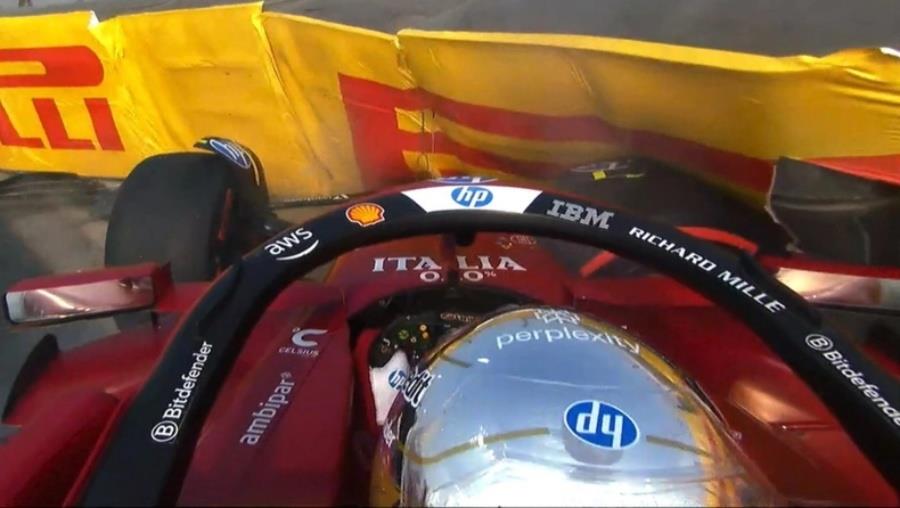 Ατύχημα για τον Χάμιλτον στις τελευταίες δοκιμές