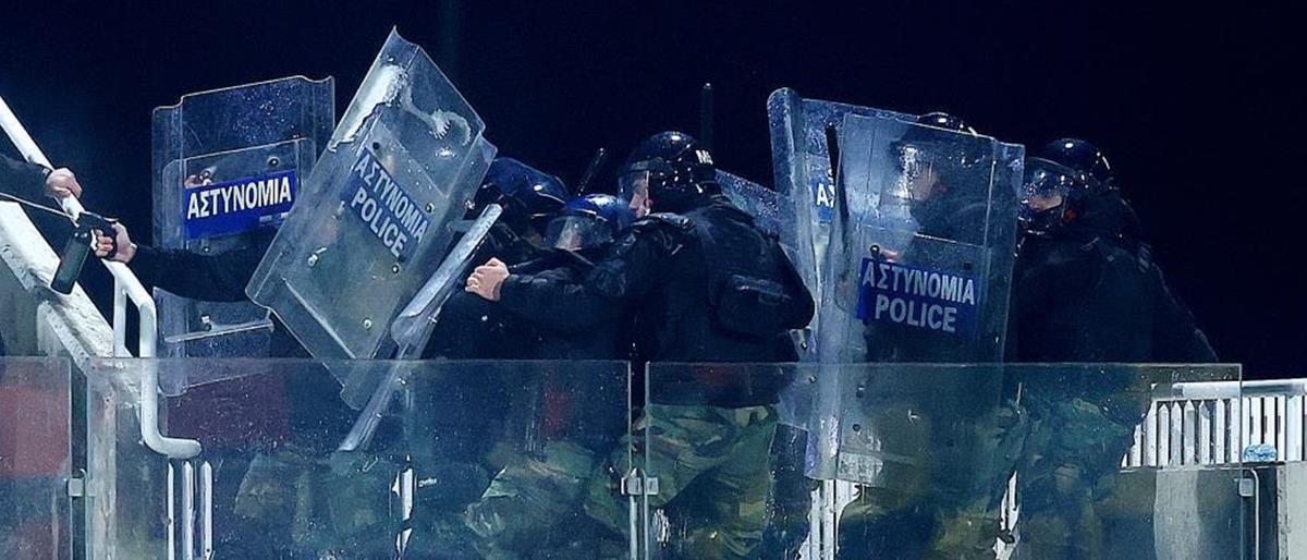 Χειροπέδες σε 32χρονο για τα επεισόδια στο ΑΕΚ-Ανόρθωση στην Αρένα