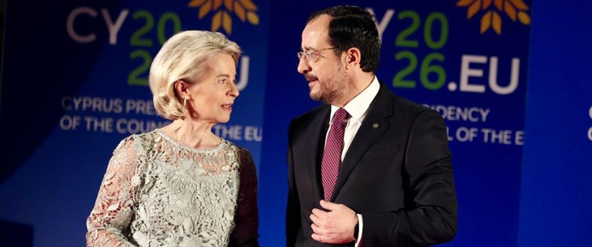 Έτοιμη να διορίσει ειδικό απεσταλμένο για το Κυπριακό η ΕΕ-Συνομίλησε με Γκουτέρες η Φον ντερ Λάιεν