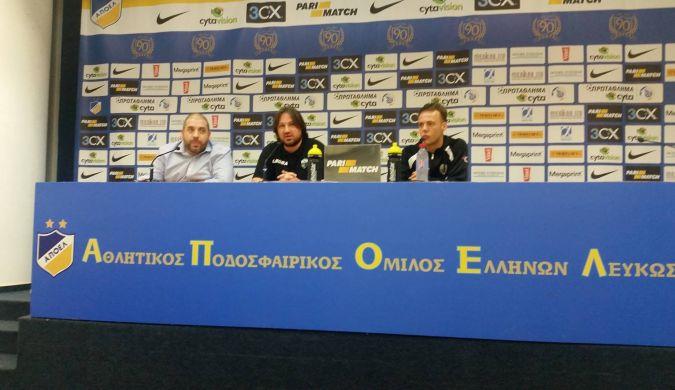 Αισιόδοξος για τις πιθανότητες πρόκρισης της ομάδας του εμφανίστηκε ο Κρεγκ Χάρισον