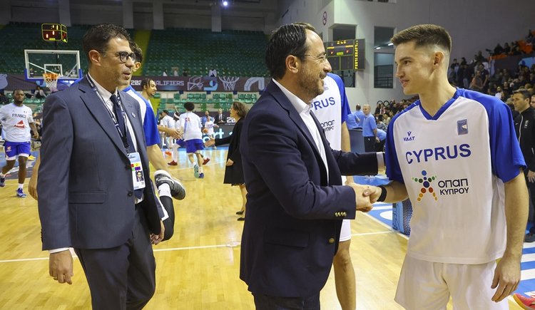 Ν. Χριστοδουλίδης: Η διοργάνωση του Eurobasket που θα γίνει στην Κύπρο το 2025 θα είναι εξαιρετική