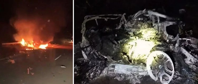 Νέο βίντεο από το μοιραίο τροχαίο με τον Ζότα-Άμορφη μάζα σιδερικών