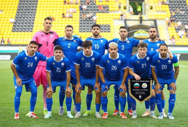 Ισόπαλο το φιλικό παιχνίδι για την Εθνική Κύπρου