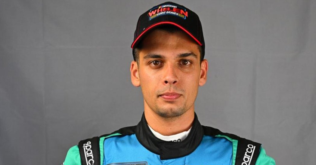 Giorgis sulla pista di Vallelunga in Italia per la 2a gara EURO NASCAR PRO