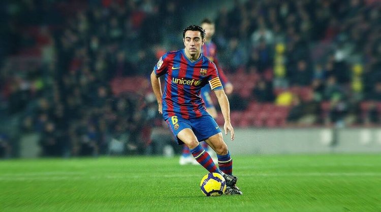 o-xavi-odigise-to-podosfairo-sto-mellon