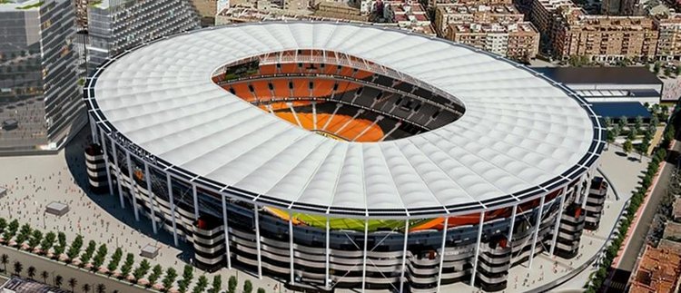 Σούπερ deal για τη Βαλένθια-Εξασφάλισε 322 εκατομμύρια ευρώ για την κατασκευή του νέου «Μεστάγια»