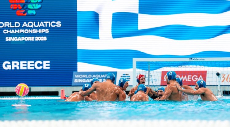 Η Ελληνική ομάδα πόλο διέλυσε την Ιταλία και προκρίθηκε στα ημιτελικά του Παγκοσμίου πρωταθλήματος