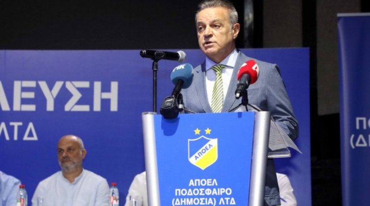 Ορίστηκε η κρίσιμη Γενική Συνέλευση του ΑΠΟΕΛ-Ενημερώνει του μετόχους ο Πρόδρομος Πετρίδης