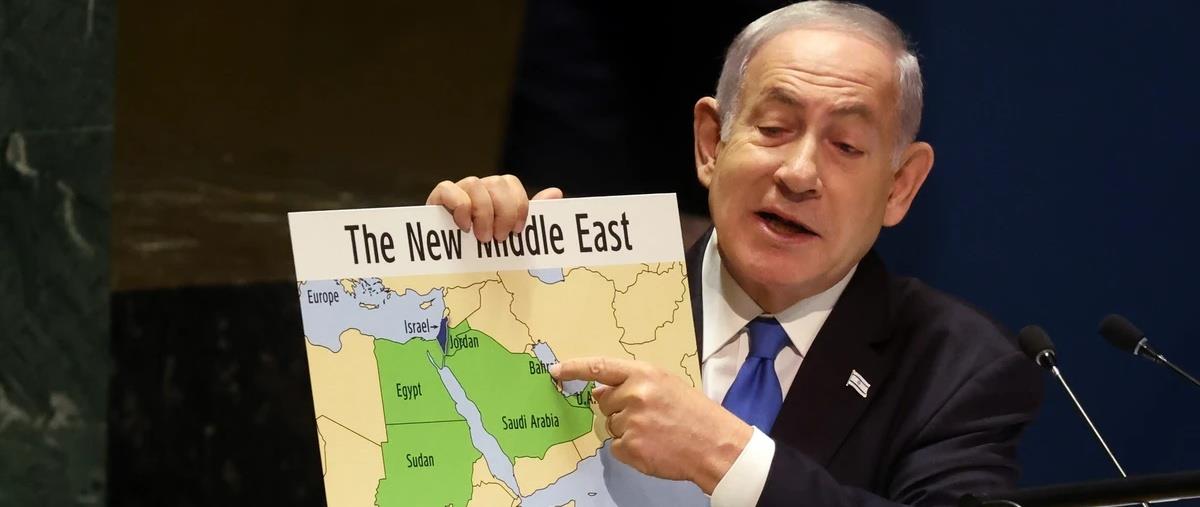 5254560767726310 benjamin-netanyahu-holds-a-map-of-the-middle-east-without-palestine