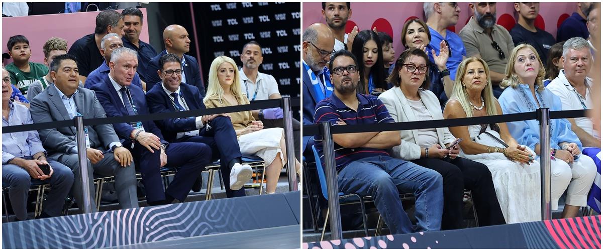 Στο ιστορικό παιχνίδι Κύπρος-Ελλάδα η Πρόεδρος της Βουλής και η υπουργός Παιδείας (pics) Στο ιστορικό παιχνίδι Κύπρος-Ελλάδα η Πρόεδρος της Βουλής και η υπουργός Παιδείας (pics)