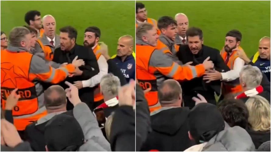 Πειθαρχική διαδικασία για Σιμεόνε από την UEFA για το επεισόδιο στο Άνφιλντ