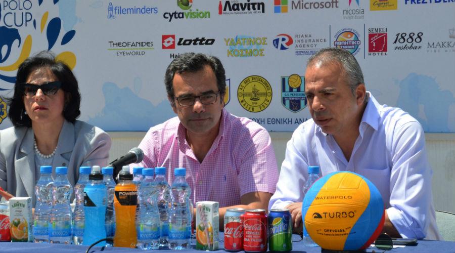 Σε συνέντευξη Τύπου στο Ολυμπιακό κολυμβητήριο την Τετάρτη (31/05) ο δήμαρχος κ. Κωνσταντίνος Γιωρκάτζης καλωσόρισε τις ομάδες που θα συμμετάσχουν στη διοργάνωση