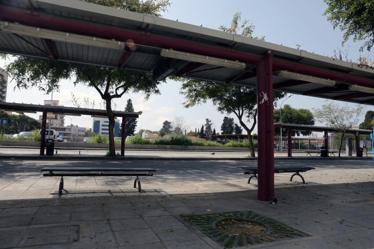 Closed Cyprus checkpoint due to Covid-19