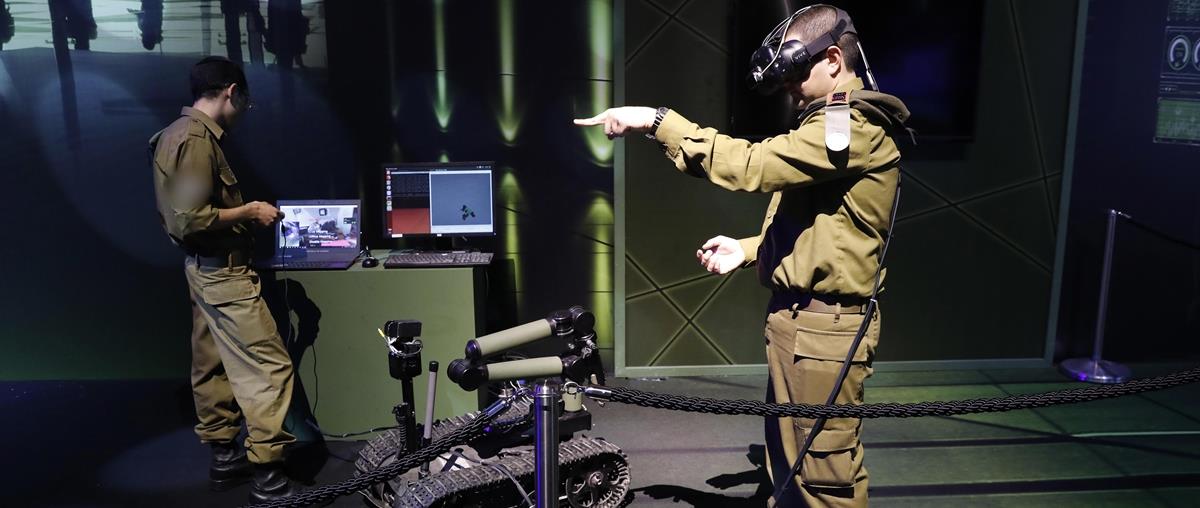 An exhibition celebrating the 70th anniversary of the Israel Defense Forces