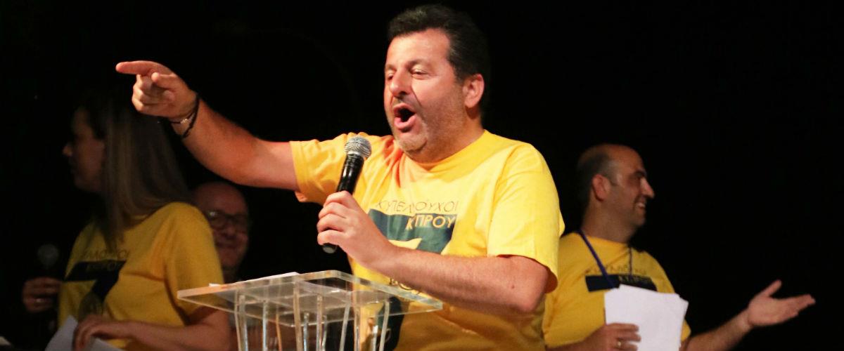 Ο ενθουσιασμός του διοικητικού ηγέτη της ομάδας της Λεμεσού έφερε χαμόγελα!