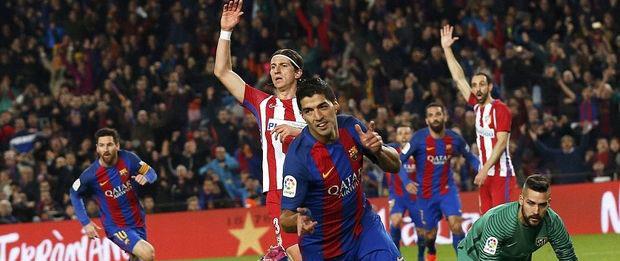 Το... θρίλερ στο "Camp Nou" ολοκληρώθηκε ισόπαλο 1-1, έτσι η Μπαρτσελόνα προκρίθηκε στον τελικό του Copa del Rey, καθώς είχε νικήσει 2-1 την Ατλέτικο στη Μαδρίτη. Τρεις αποβολές, χαμένο πέναλτι και πολλά παράπονα 